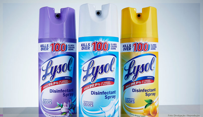 Lysol aerossol é aprovado pela EPA como o primeiro produto eficaz contra o novo coronavírus em superfícies