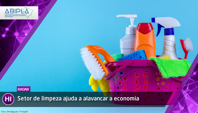 Setor de limpeza ajuda a alavancar a economia
