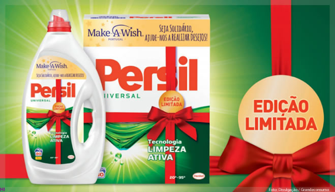 Persil lança edição solidária a favor da Make-A-Wish