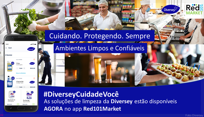 Diversey lança no Brasil sua primeira plataforma de open commerce do mundo