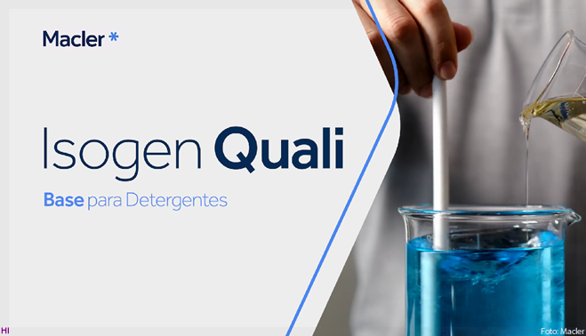 Macler cria base de detergente de alta performance sem ácido sulfônico