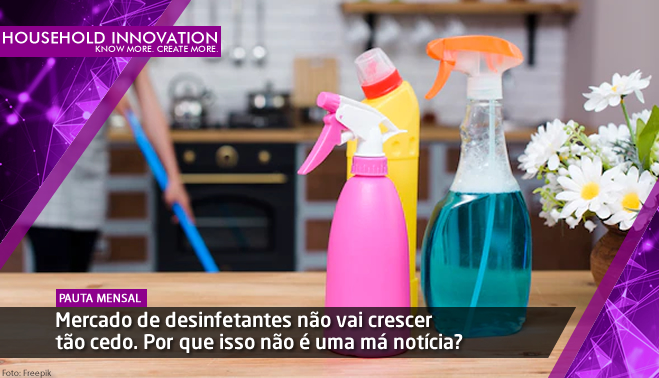 Mercado de desinfetantes não vai crescer tão cedo. Por que isso não é uma má notícia?