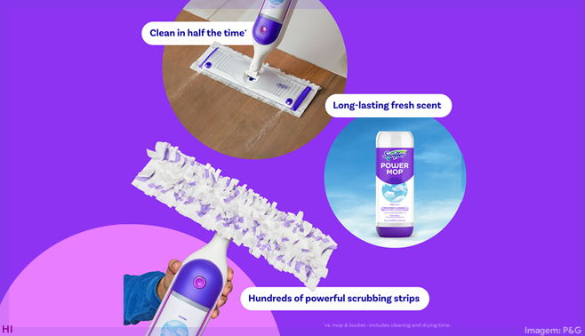 P&G apresenta o mop Swiffer Power nos EUA