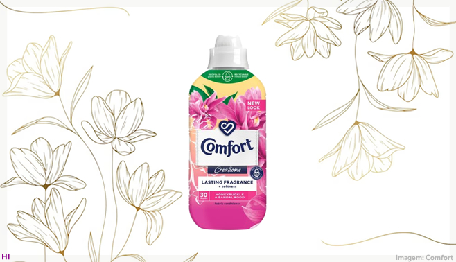 Comfort reformula a linha de amaciantes no Reino Unido