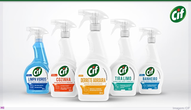 Cif lança Derrete Gordura, a nova espuma desincrustante da Unilever