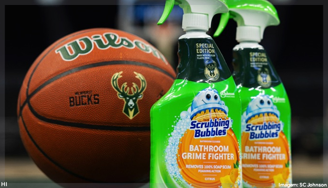 SC Jonhson lança edição especial de Scrubbing Bubbles do Bucks