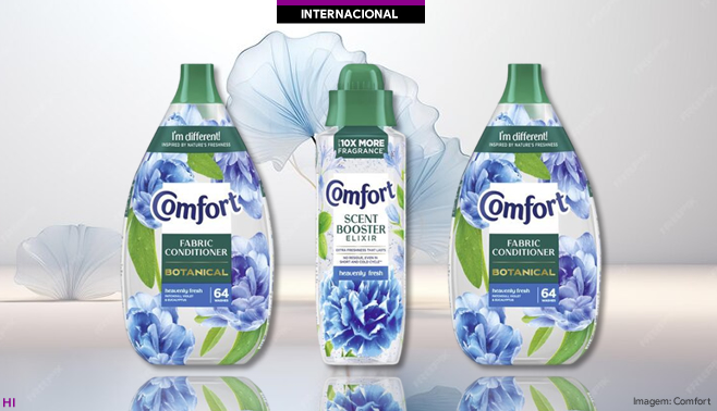 Unilever lança Comfort Botanicals no Reino Unido