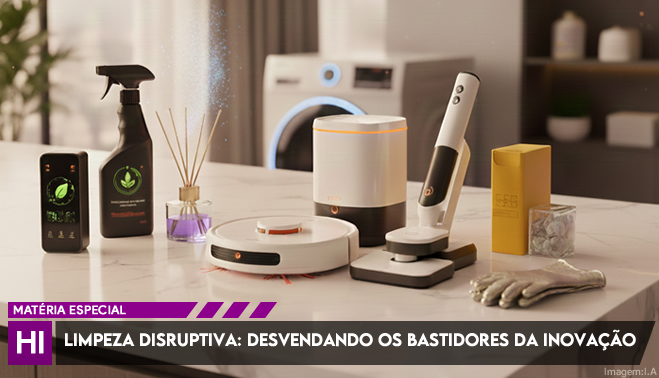 Limpeza disruptiva: desvendando os bastidores da inovação